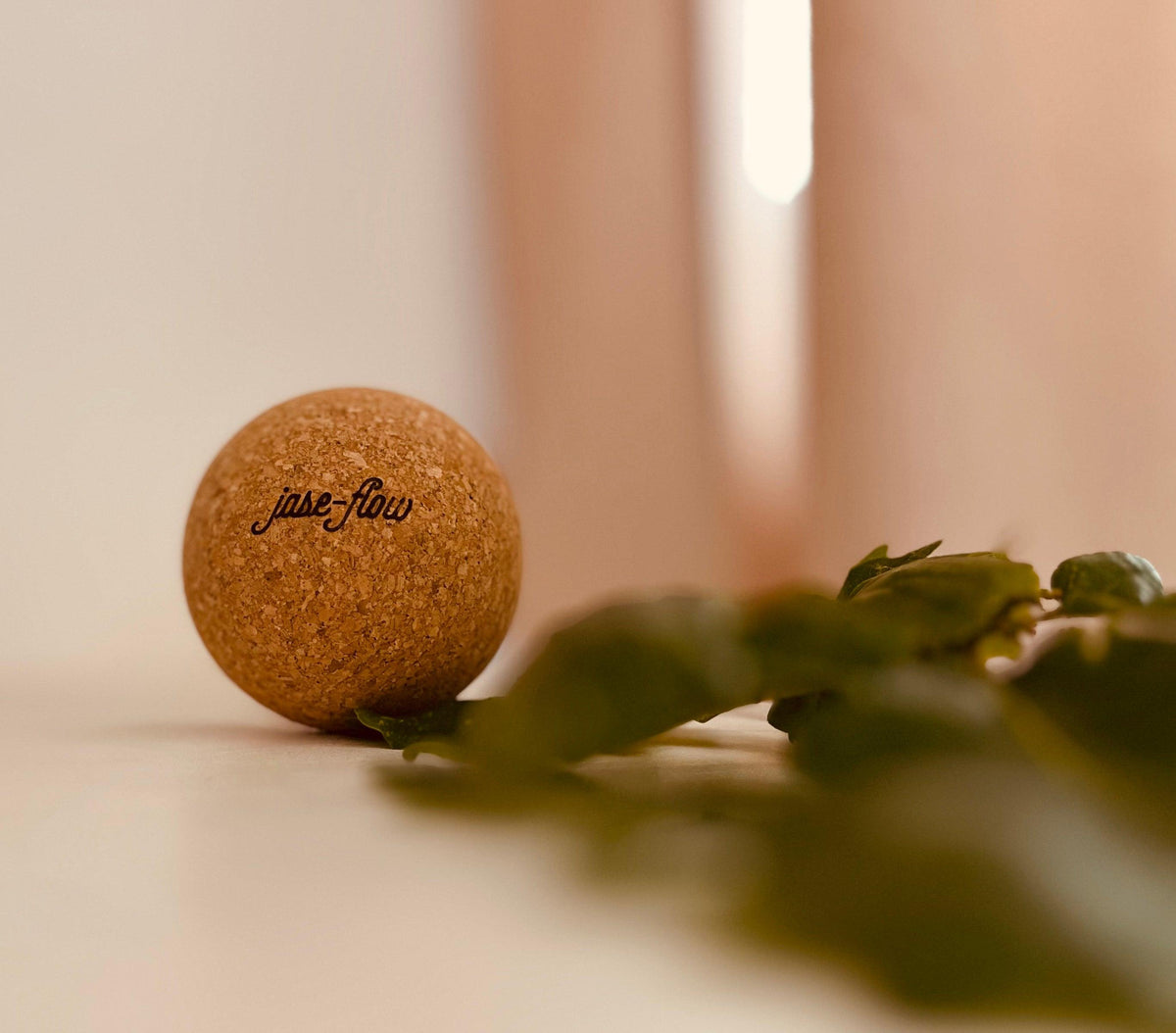 Faszienball Kork Medium dein natürliches Faszientool für die Triggerpunkt Massage
