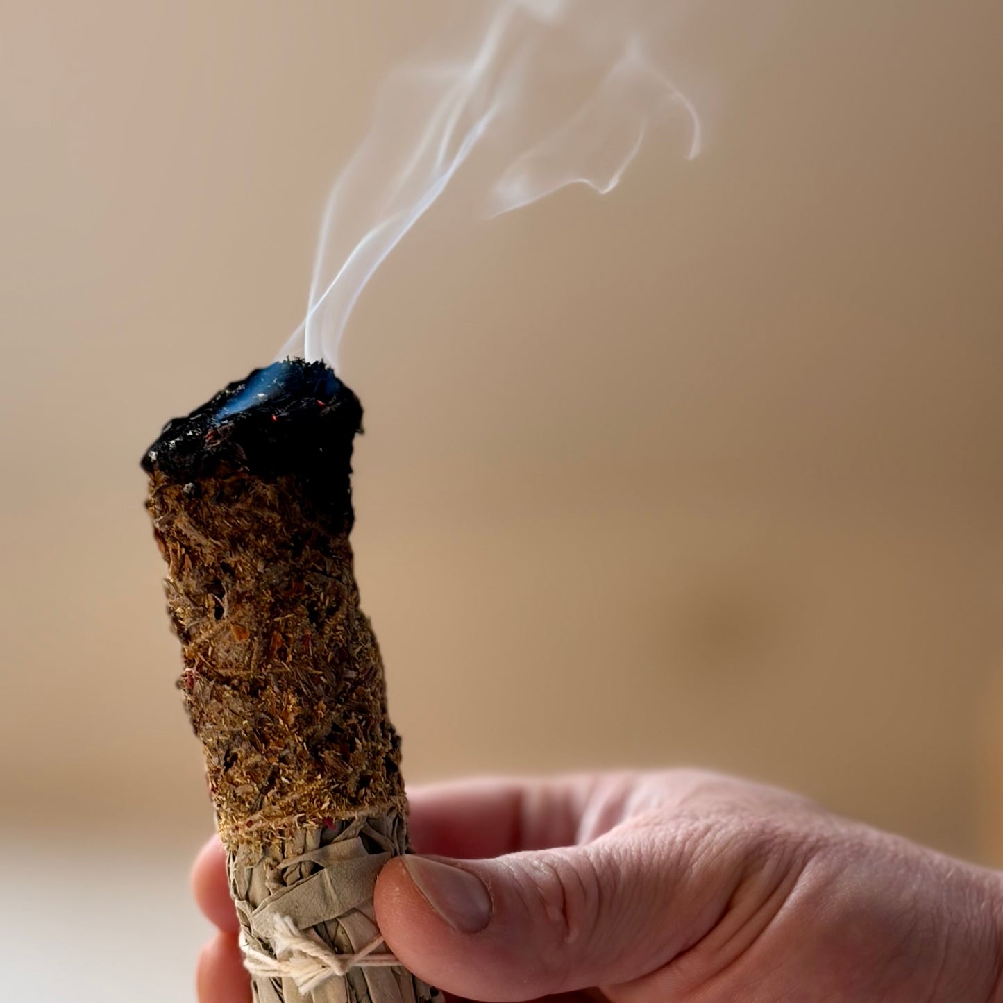 Räucherbündel weißer Salbei , Palo Santo Lavendel und Rose für positive Vibes