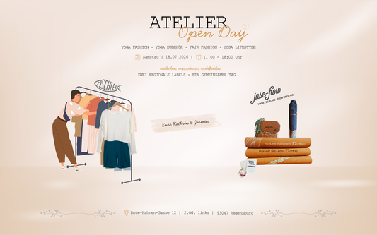 Atelier open day mit Fischlein im Netz & jase-flow aus Regensburg