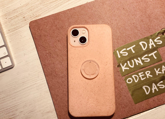 E-Smog Schutz mit einer kleinen Scheibe zum Aufkleben von UMH aus Quarz für dein Handy, Laptop usw.