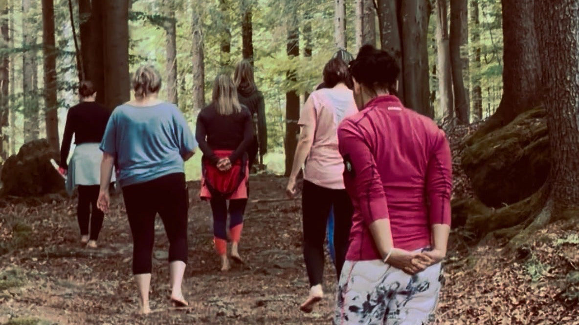 Barfuß Momente in der Natur beim Yin-Flow DayRetreat GutsAlm Harlachberg