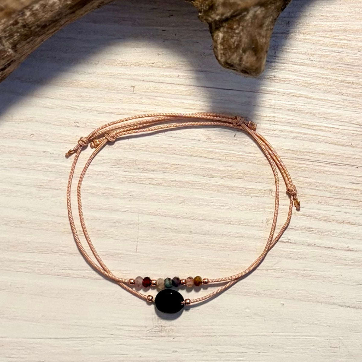 Armband Set mit Edelsteinen Turmalin