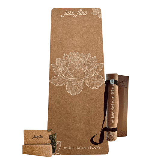 Yogamatte Kork, Trainingsmattte umweltfreundlich, Yogamatte ökologisch, Yogamatte umweltfreundlich, Yogamatte rutschfest, Yogamatte mit Tragegurt