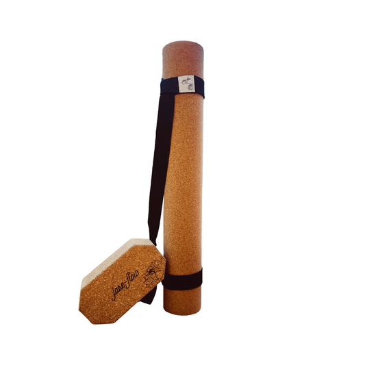 Yogamatte Set mit Korkblock – Dein individuelles Yoga Bundle